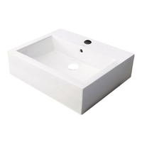 Vessel Style Bathroom Sink 22-1/2 x 17-3/4 x 6-1/4 Vessel Style Bathroom Sink 22-1/2 x 17-3/4 x 6-1/4