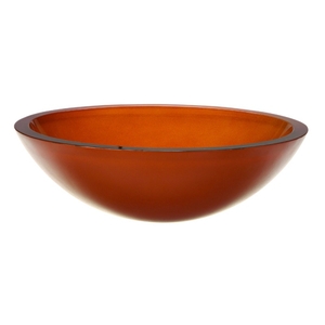 D1019TPBO Vessel Style Bathroom Sink - Burnt Orange D1019TPBO Vessel Style Bathroom Sink - Burnt Orange