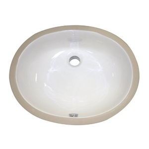 D1401CWH Undermount Style Bathroom Sink - White D1401CWH Undermount Style Bathroom Sink - White