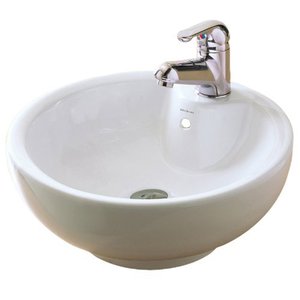 D1451CWH Classically Redefined Vessel Style Bathroom Sink - White D1451CWH Classically Redefined Vessel Style Bathroom Sink - White