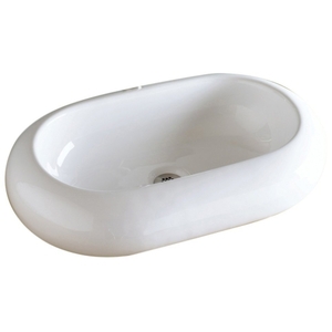 D1485CWH Classically Redefined Vessel Style Bathroom Sink - White D1485CWH Classically Redefined Vessel Style Bathroom Sink - White