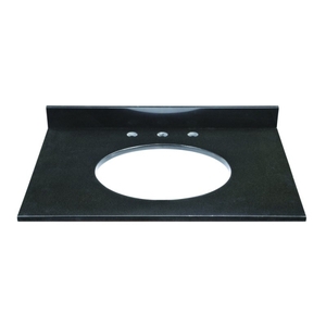 D1667GBK Jordan Vanity Top Bathroom Vanity - Black D1667GBK Jordan Vanity Top Bathroom Vanity - Black