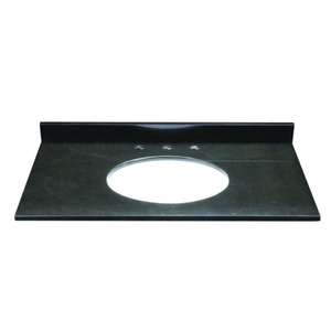 D1668GBK Jordan Vanity Top Bathroom Vanity - Black D1668GBK Jordan Vanity Top Bathroom Vanity - Black