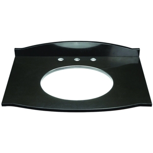 D1672GBK Gavin Vanity Top Bathroom Vanity - Black D1672GBK Gavin Vanity Top Bathroom Vanity - Black