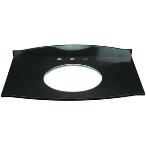 D1673GBK Gavin Vanity Top Bathroom Vanity - Black D1673GBK Gavin Vanity Top Bathroom Vanity - Black