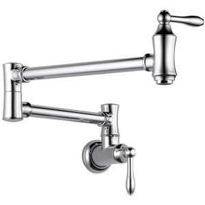 D1177LF Pot Filler Kitchen Faucet - Chrome D1177LF Pot Filler Kitchen Faucet - Chrome
