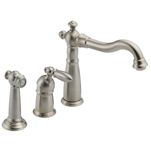 D155SSDST Victorian Single Handle Kitchen Faucet - Brilliance Stainless D155SSDST Victorian Single Handle Kitchen Faucet - Brilliance Stainless