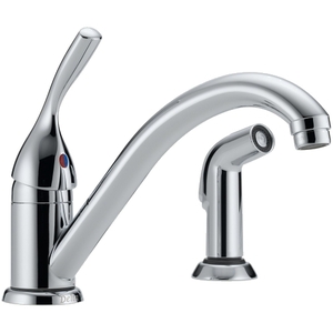 D175DST Classic Single Handle Kitchen Faucet - Chrome D175DST Classic Single Handle Kitchen Faucet - Chrome
