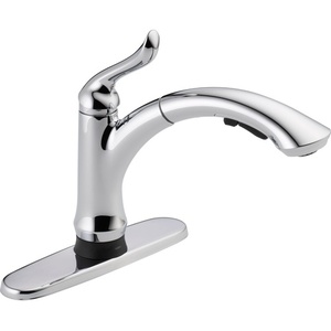 D4353TDST Linden Pull-Out Spray Kitchen Faucet - Chrome D4353TDST Linden Pull-Out Spray Kitchen Faucet - Chrome