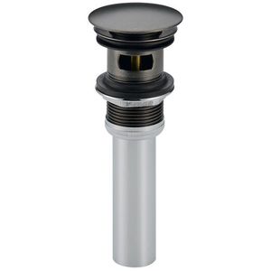 D72173RB Push Pop-Up With Overflow Lavatory Drain Bathroom Accessory - Venetian Bronze D72173RB Push Pop-Up With Overflow Lavatory Drain Bathroom Accessory - Venetian Bronze