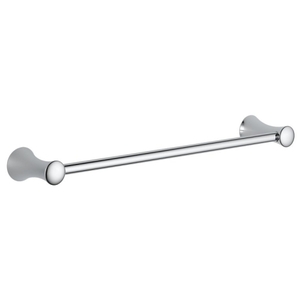 D73818 Lahara Towel Bar Bathroom Accessory - Chrome D73818 Lahara Towel Bar Bathroom Accessory - Chrome