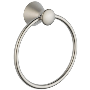 D73846SS Lahara Towel Ring Bathroom Accessory - Brilliance Stainless D73846SS Lahara Towel Ring Bathroom Accessory - Brilliance Stainless