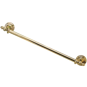 D75018PB Victorian Towel Bar Bathroom Accessory - Brilliance Polished Brass D75018PB Victorian Towel Bar Bathroom Accessory - Brilliance Polished Brass