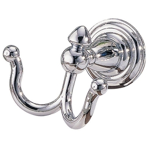D75035 Victorian Robe Hook Bathroom Accessory - Chrome D75035 Victorian Robe Hook Bathroom Accessory - Chrome