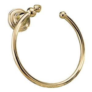 D75046PB Victorian Towel Ring Bathroom Accessory - Brilliance Polished Brass D75046PB Victorian Towel Ring Bathroom Accessory - Brilliance Polished Brass