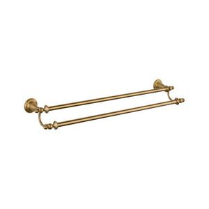 D75224CZ Victorian Towel Bar Bathroom Accessory - Brilliance Champagne Bronze D75224CZ Victorian Towel Bar Bathroom Accessory - Brilliance Champagne Bronze