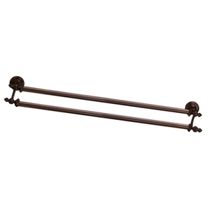 D75224RB Victorian Towel Bar Bathroom Accessory - Venetian Bronze D75224RB Victorian Towel Bar Bathroom Accessory - Venetian Bronze