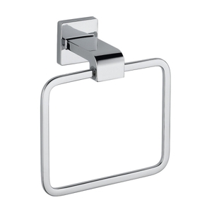 D77546 Arzo Towel Ring Bathroom Accessory - Chrome D77546 Arzo Towel Ring Bathroom Accessory - Chrome