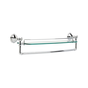 D79711 Cassidy Towel Bar Bathroom Accessory - Chrome D79711 Cassidy Towel Bar Bathroom Accessory - Chrome
