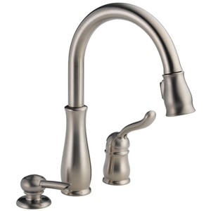 D978SSSDDST Leland Diamond Pull-Out Spray Kitchen Faucet - Brilliance Stainless D978SSSDDST Leland Diamond Pull-Out Spray Kitchen Faucet - Brilliance Stainless
