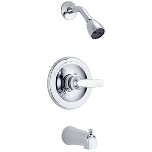 DBT13410 Foundations Core Tub & Shower Faucet Trim Trim Kit - Chrome DBT13410 Foundations Core Tub & Shower Faucet Trim Trim Kit - Chrome