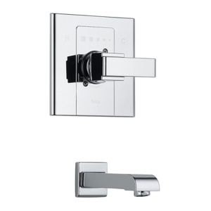 DT14186/DR10000UNBX Arzo Wall Mount Whirlpool Faucet Tub Faucet - Chrome DT14186/DR10000UNBX Arzo Wall Mount Whirlpool Faucet Tub Faucet - Chrome