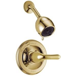 DT14230PBLHP/DH74PB/DA74PB/DR1 Innovations Single Handle Shower Faucet - Brilliance Polished Brass DT14230PBLHP/DH74PB/DA74PB/DR1 Innovations Single Handle Shower Faucet - Brilliance Polished Brass