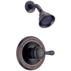 DT14278RBLHP/DR10000UNBX/DH778 Leland Single Handle Shower Faucet - Venetian Bronze DT14278RBLHP/DR10000UNBX/DH778 Leland Single Handle Shower Faucet - Venetian Bronze