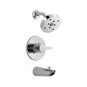 DT14461 Compel Tub & Shower Faucet Trim Trim Kit - Chrome DT14461 Compel Tub & Shower Faucet Trim Trim Kit - Chrome