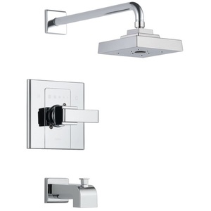 DT14486/DR10000UNBX Arzo One Handle Tub & Shower Faucet - Chrome DT14486/DR10000UNBX Arzo One Handle Tub & Shower Faucet - Chrome