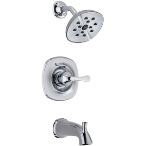 DT14492/DR10000UNBX Addison One Handle Tub & Shower Faucet - Chrome DT14492/DR10000UNBX Addison One Handle Tub & Shower Faucet - Chrome