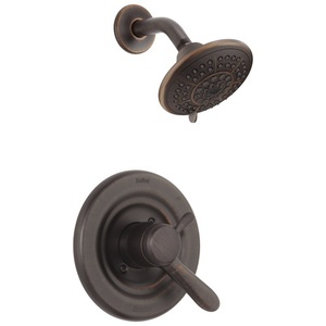 DT17238RB Lahara Shower Faucet Trim Trim Kit - Venetian Bronze DT17238RB Lahara Shower Faucet Trim Trim Kit - Venetian Bronze