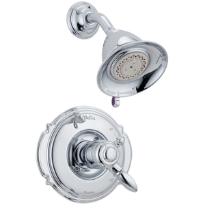 DT17255/DR10000UNBX Victorian Single Handle Shower Faucet - Chrome DT17255/DR10000UNBX Victorian Single Handle Shower Faucet - Chrome