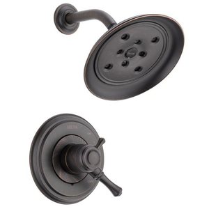 DT17297RB Cassidy Shower Faucet Trim Trim Kit - Venetian Bronze DT17297RB Cassidy Shower Faucet Trim Trim Kit - Venetian Bronze