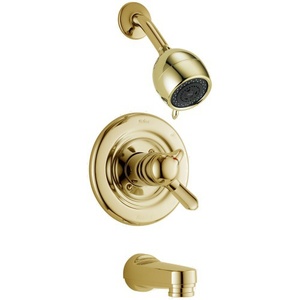 DT17430PB Monitor Tub & Shower Faucet Trim Trim Kit - Brilliance Polished Brass DT17430PB Monitor Tub & Shower Faucet Trim Trim Kit - Brilliance Polished Brass