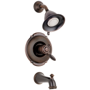 DT17455RB/DR10000UNBX Victorian One Handle Tub & Shower Faucet - Venetian Bronze DT17455RB/DR10000UNBX Victorian One Handle Tub & Shower Faucet - Venetian Bronze