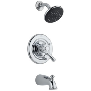 DT17478 Leland Tub & Shower Faucet Trim Trim Kit - Chrome DT17478 Leland Tub & Shower Faucet Trim Trim Kit - Chrome