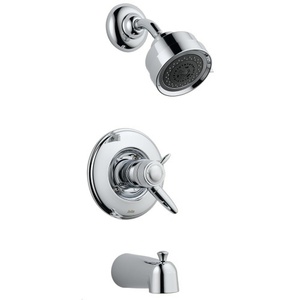 DT17T485 Grail Tub & Shower Faucet Trim Trim Kit - Chrome DT17T485 Grail Tub & Shower Faucet Trim Trim Kit - Chrome