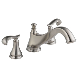 DT2795SSLHP/DR2707/DH698SS Cassidy Deck Mount Tub Faucet - Brilliance Stainless DT2795SSLHP/DR2707/DH698SS Cassidy Deck Mount Tub Faucet - Brilliance Stainless