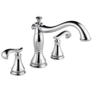 DT2797LHP/DR2707/DH698 Cassidy Deck Mount Tub Faucet - Chrome DT2797LHP/DR2707/DH698 Cassidy Deck Mount Tub Faucet - Chrome
