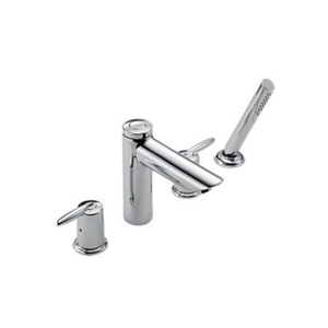 DT4785/DR4707 Grail Deck Mount With Handshower Tub Faucet - Chrome DT4785/DR4707 Grail Deck Mount With Handshower Tub Faucet - Chrome