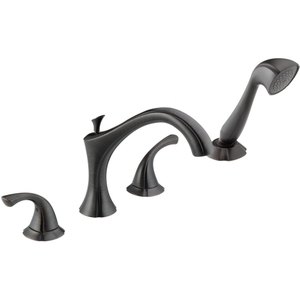 DT4792RB/DR4707 Addison Deck Mount With Handshower Tub Faucet - Venetian Bronze DT4792RB/DR4707 Addison Deck Mount With Handshower Tub Faucet - Venetian Bronze