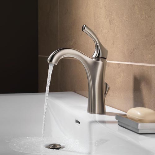 Bathroom Faucets Ferguson d592ssdst addison single hole bathroom faucet - brilliance Bathroom Faucets Ferguson d592ssdst addison single hole bathroom faucet - brilliance