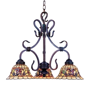 E363VA Buckingham Mini Chandelier - Vintage Antique E363VA Buckingham Mini Chandelier - Vintage Antique