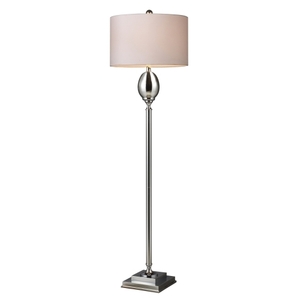 DD1427W Waverly Floor Lamp - Chrome Plated Glass DD1427W Waverly Floor Lamp - Chrome Plated Glass