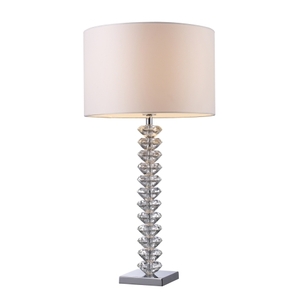 DD1483 Modena Table Lamp - Crystal & Chrome DD1483 Modena Table Lamp - Crystal & Chrome