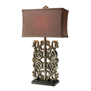 DD1843 Brinkhaven Table Lamp - Clearwater Silver DD1843 Brinkhaven Table Lamp - Clearwater Silver