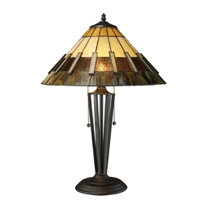 DD1860 Porterdale Table Lamp - Tiffany Bronze DD1860 Porterdale Table Lamp - Tiffany Bronze