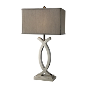 DD1864 Rowley Table Lamp - Polished Nickel DD1864 Rowley Table Lamp - Polished Nickel
