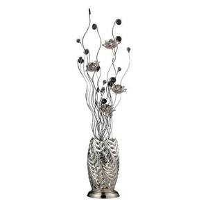 DD2129 Cyprus Grove Floor Lamp - Chrome and Black DD2129 Cyprus Grove Floor Lamp - Chrome and Black